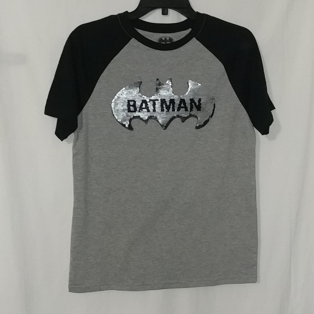 Youth Batman Flip Sequin Shirt